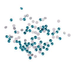 Komilfo стразы Blue zircon, размер 6 (100 шт. в упаковке)