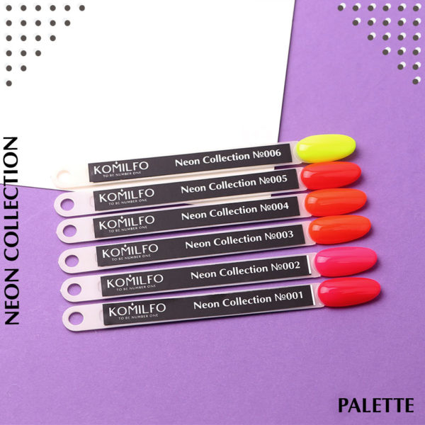 Gel Polish Komilfo DeLuxe Series N003 (intense, orange-red, neon), 8 ml 8