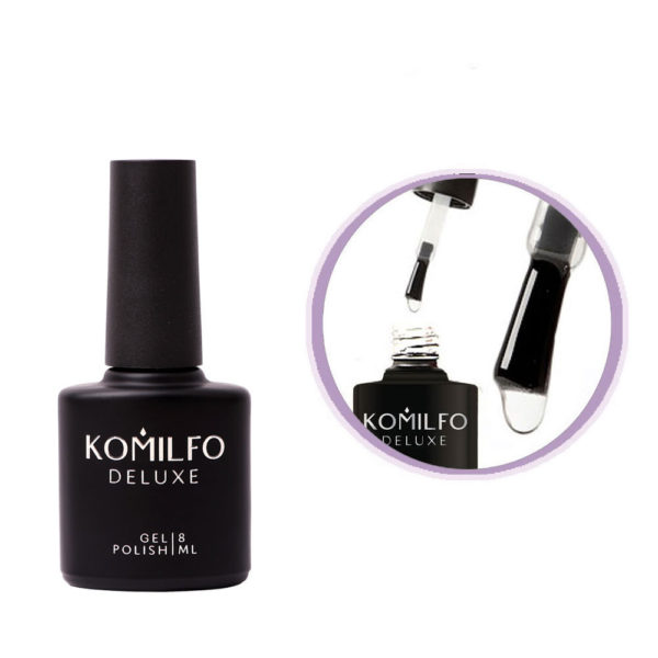 Komilfo No Wipe No UV Top - топ для гель-лака без липкого слоя БЕЗ УФ-фильтров, 8 мл 2