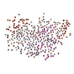 Komilfo стразы, Six-Mix Magic (1600 шт.), размер ss3