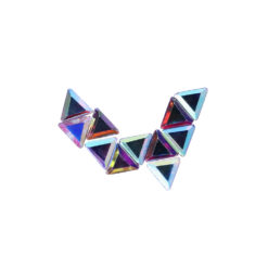 Komilfo stones Triangle (3x3mm) Crystal AB (10 pcs.)