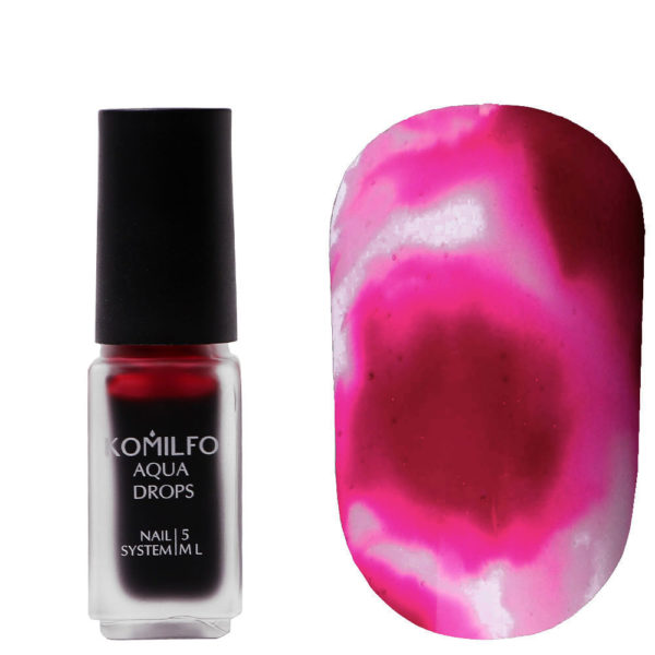 Komilfo Aqua Drops №006 Dark Pink, 5 мл 2