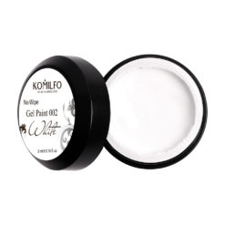 Komilfo No Wipe Gel Paint White 002, 5 мл