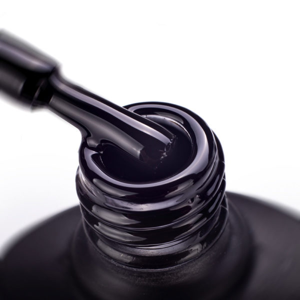 Gel polish Komilfo Deluxe Series D001 (black, enamel), 15 ml 8