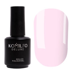 Gel polish Komilfo Deluxe Series D033 (light, lilac-pink, enamel), 15 ml