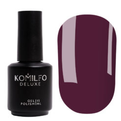 Gel polish Komilfo Deluxe Series D104 (eggplant, enamel), 15 ml