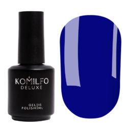 Gel polish Komilfo Deluxe Series D127 (royal blue, enamel), 15 ml