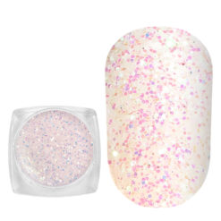 Komilfo photochromic spangles 003, size 0.4 mm, (milky/violet photochrome) 2.5 g