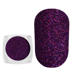 Komilfo spangles 009, size 0.1 mm, (purple hologram) E2.5 g
