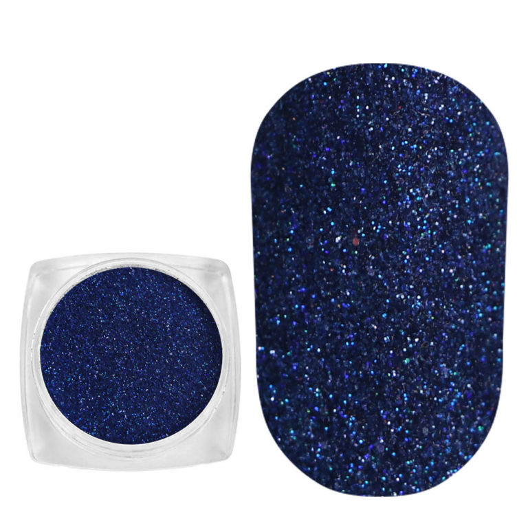 Komilfo spangles 012, size 0.08 mm, (blue hologram), E2.5 g 7