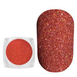 Komilfo блесточки 013, размер 0,08 мм (оранжевые, голограмма), Е2,5 г