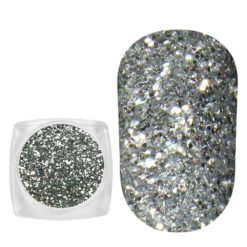 Komilfo spangles 102G, size 0.4 mm, (silver) E, 2.5 g