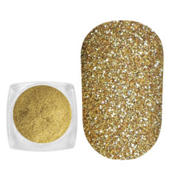 Komilfo spangles 107, size 0.08 mm, (gold) E, 2.5 g