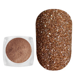 Komilfo spangles 111, size 0.08 mm, (dark gold) E, 2.5 g