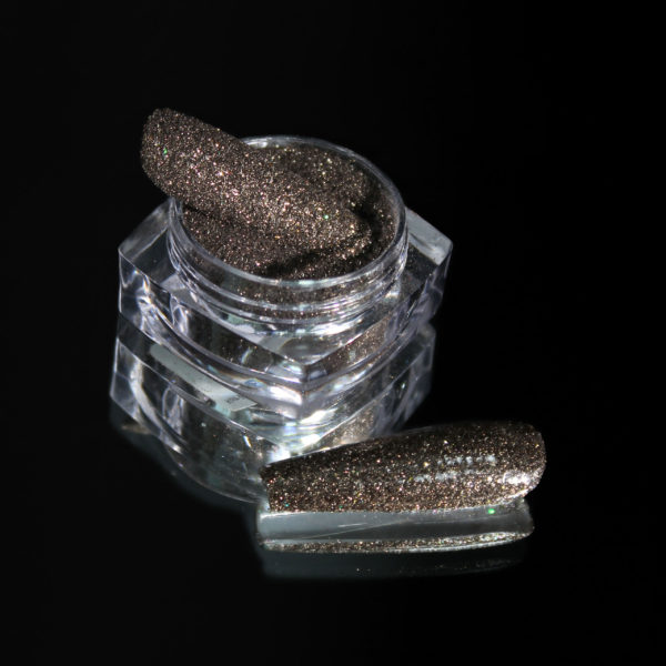 Komilfo spangles 113, size 0.08 mm, (dark gold) E, 2.5 g 8