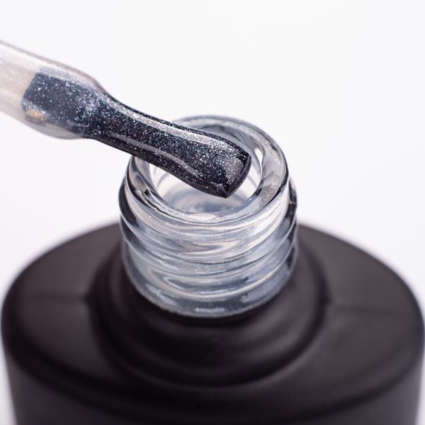 Komilfo No Wipe Glitter Top HEMA/TPO free - топ для гель-лака с глиттером без ЛС, 15 мл 8