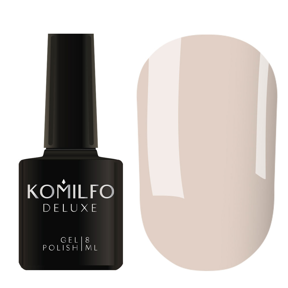 Gel Polish Komilfo Deluxe Series D312 (frosty haze, enamel), 8 ml 1