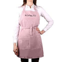 Фартух Komilfo короткий (пудра), 67*72,5 см