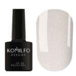 Gel Polish Komilfo Moon Crush 005 (milky, green-blue-gold sparkles, translucent), 8 ml 6