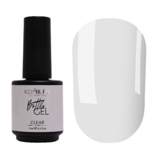 Komilfo Bottle Gel Clear, 15мл, с кисточкой 5