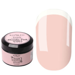 База Komilfo French Rubber Base 003 Blondie Pink, 30 мл (без кисточки)