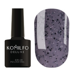 Гель-лак Komilfo Dragon Fruit DF002 (серый с вкраплениями), 8 мл