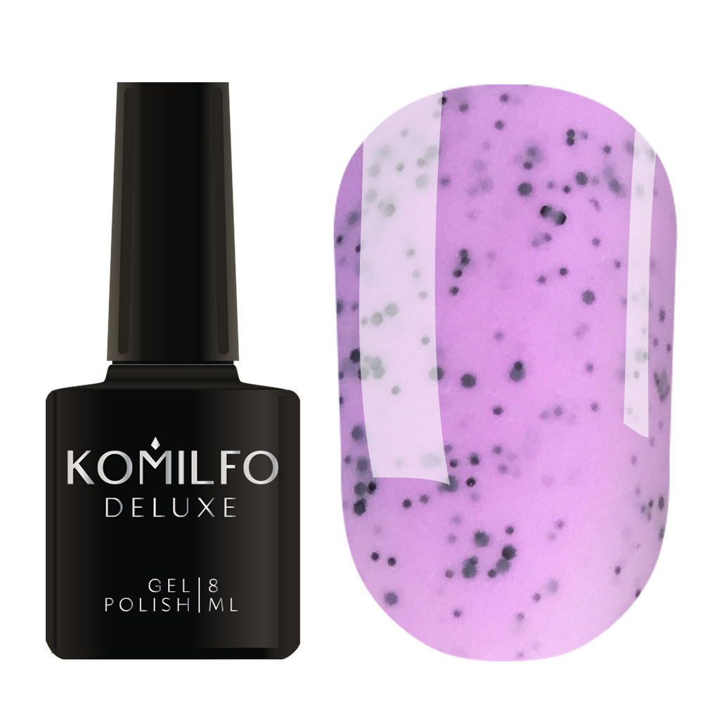 Gel polish Komilfo Dragon Fruit DF005 (lilac interspersed), 8 ml ...