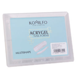 Komilfo Top Nail Forms, Multishape - Верхние формы для наращивания, универсальные, 120 шт