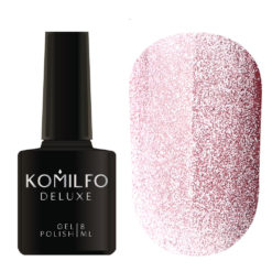 Гель-лак Komilfo 9D Cat's eye Nude 002 (розовый, магнитный), 8 мл