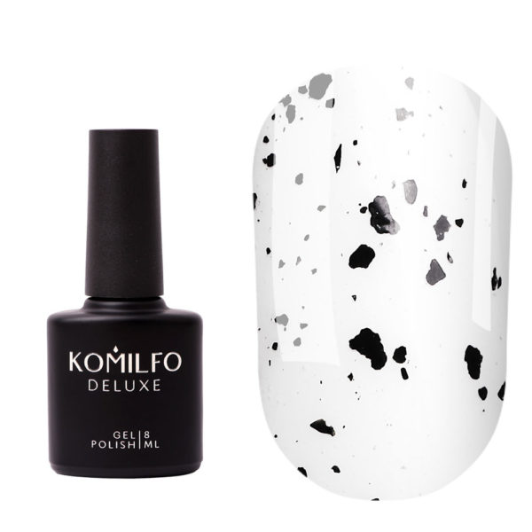 Komilfo No Wipe Spotty Top - top without a sticky layer with torn crumbs, 8 ml 2