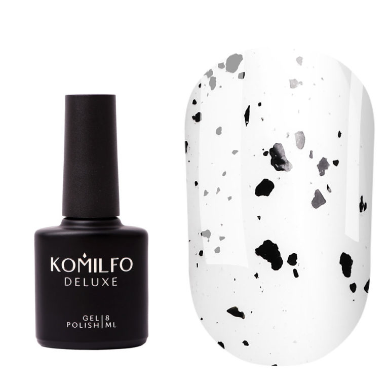 Komilfo No Wipe Spotty Top - top without a sticky layer with torn crumbs, 8 ml 7