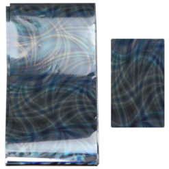 Foil for design, silver ornament, hologram