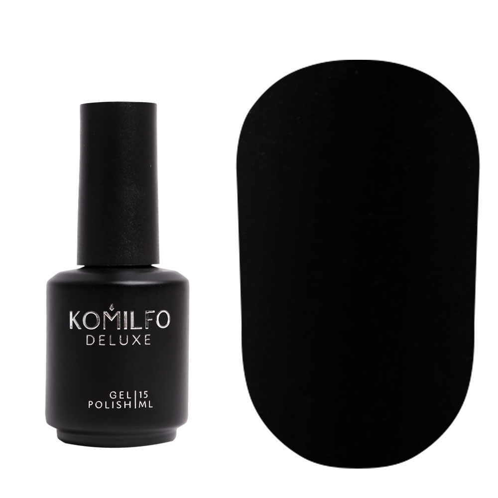 Komilfo No Wipe Matte Top NEW FORMULA - matte top for gel polish without a sticky layer, 15 ml 1