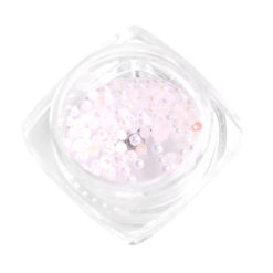 Komilfo перлини white AB 2 mm