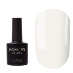 Komilfo No Wipe Milky White Top - top without a sticky layer, milky white, 8 ml