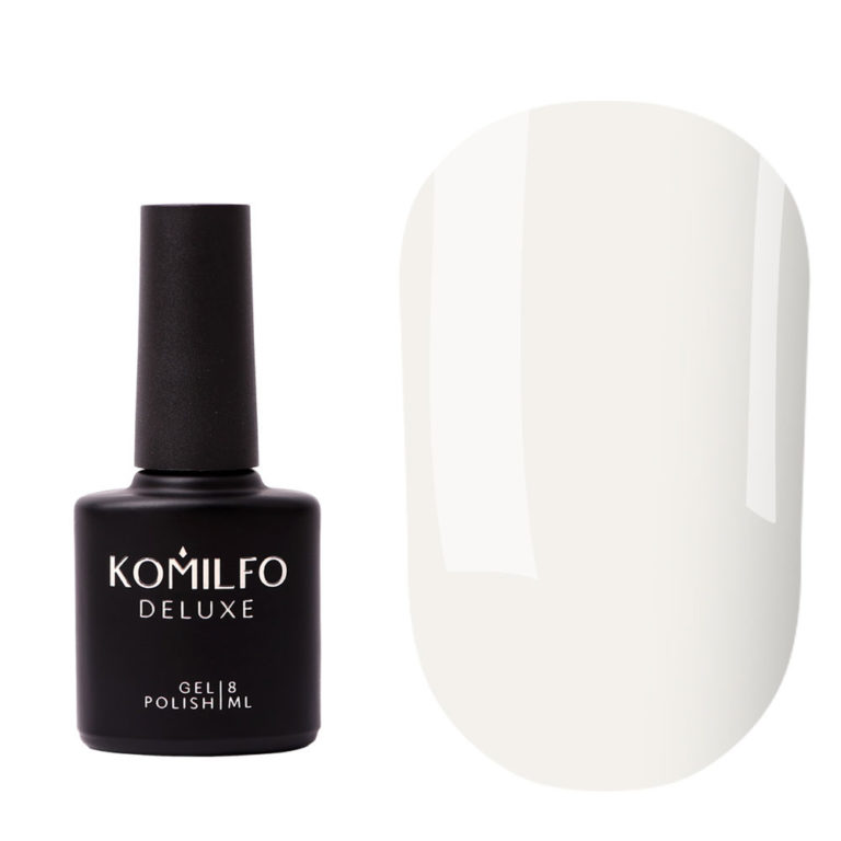 Komilfo No Wipe Milky White Top - топ без липкого слоя, молочно-белый, 8 мл 7