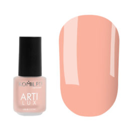 Лак для ногтей Komilfo ArtiLux 002 (розовый, полупрозрачный для френча, эмаль), 4 мл