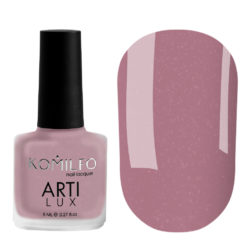 Komilfo ArtiLux 015 nail polish (plum with shimmer), 8 ml