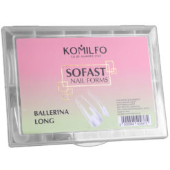 Komilfo SoFast Nail Forms Ballerina Long, 240 шт