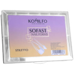 Komilfo SoFast Nail Forms Stiletto, 240 шт