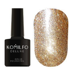Komilfo Liquid Glam Gel LGG004 (rose gold, sequins), 8 ml
