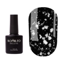 Komilfo No Wipe Snow Top - топ без ЛС с белыми частицами, 8 мл 4