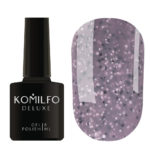 Гель-лак Komilfo Stone Collection ST001 (серый, с крошкой), 8 мл 6