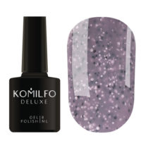 Гель-лак Komilfo Stone Collection ST001 (серый, с крошкой), 8 мл 4