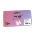Komilfo SoFast Nail Forms Nude Almond Short, 360 pcs 7