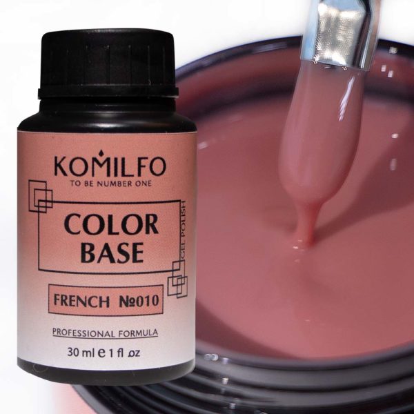 Komilfo Color Base French 010, 30 мл (бочонок) 2
