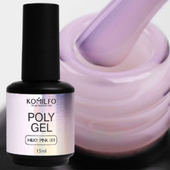 Komilfo PolyGel 001 Milky Pink, 15 ml