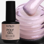 Komilfo PolyGel 005 Nude Glitter, 15 мл (с шиммером) 6