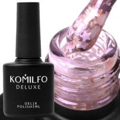Komilfo Glassy Base GB006 (светло-розовый с хлопьями), 8 мл