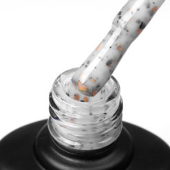 Komilfo Potal Base P019 (белый с золотой и черной поталью), 8 мл